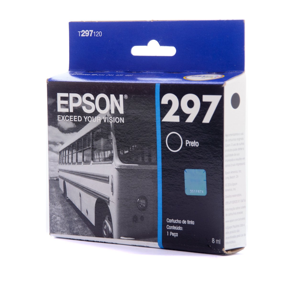 Refil De Tinta T297120 De Alto Rendimento Preto Epson