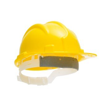 Capacete Plastcor Aba Frontal Amarelo Ref - 463 com Suspensão