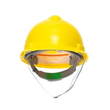 Capacete MSA V-GARD com Suspensão e Jugular Amarelo