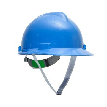 Capacete MSA Aba Frontal Azul Ref.297461 - Susp-Jug