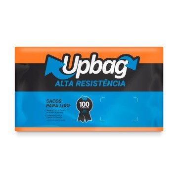 Saco de Lixo 30 L Laranja Super Reforçado 50 unidades | UpBag