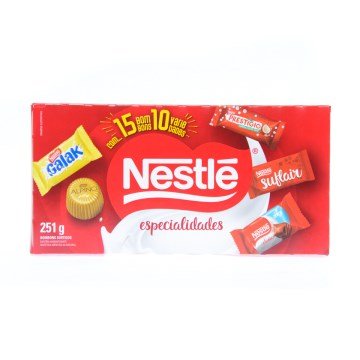Caixa de Bombom Nestlé Especialidades 251g