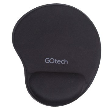 Mouse Pad com Apoio Ergonômico Go Tech VB91 Preto