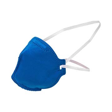 Respirador Descartavel ProtecFace PFF2 Azul sem Valvula