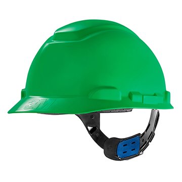 Capacete 3M H700 Aba Frontal com Suspensão Verde