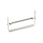 Grampo Trilho Metálico 190 x 12 x 60 mm 50 unidades | Dello
