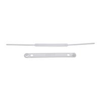 Grampo Trilho Branco 195 x 58 mm 50 unidades | Dello