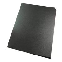 Contra Capa para Encadernação A4 Preto