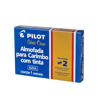 Almofada para Carimbo Série Ouro Nº 2 Pilot