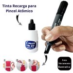 Tinta para Pincel Atômico Pilot TR-37 Preta 37ml
