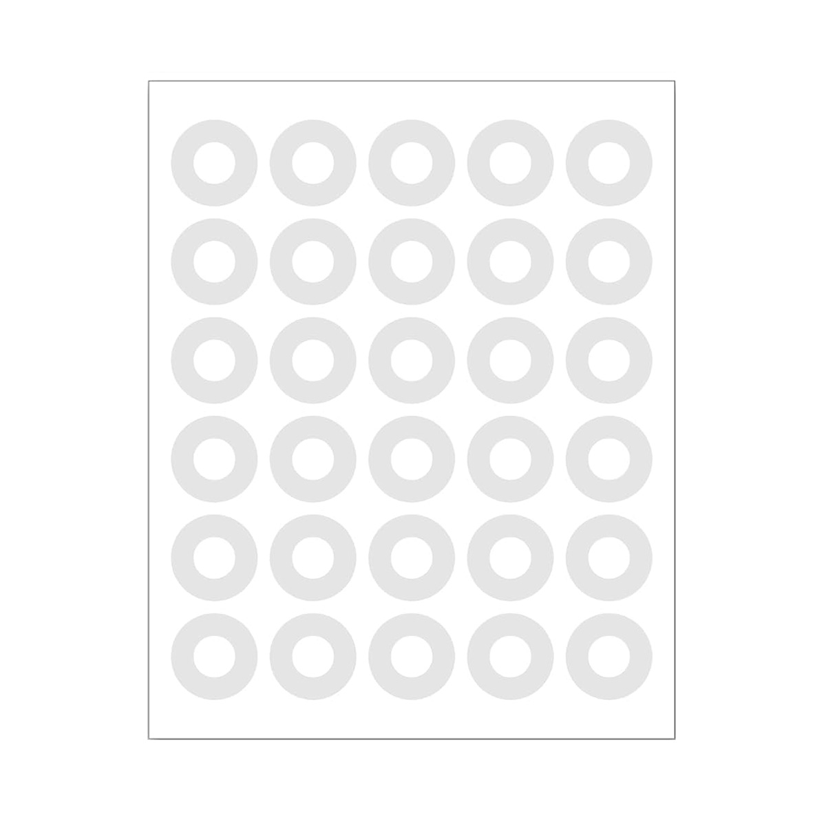 Etiqueta Adesiva  OP-2233 Reforço 14,5 mm 5 folhas | Pimaco