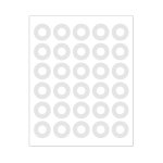 Etiqueta Adesiva Reforço 14,5 mm 5 folhas | Pimaco OP-2233