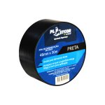 Fita Demarcacao de Solo 48 mm x 30 m - Preta - 1 rolo