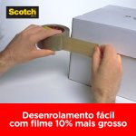 Fita Adesiva Transparente 45 mm x 45 metros Hot Melt | Scotch 5802 3M
