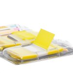 Marcador Adesivo Post-it 3M 25x43mm Flags Amarelo