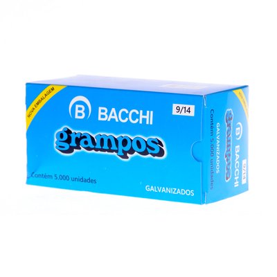 Grampos Galvanizados Rapid 9/14 Bacchi