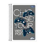 Caderno 1/4 D+ Capa Flexível 48 folhas | Tilibra
