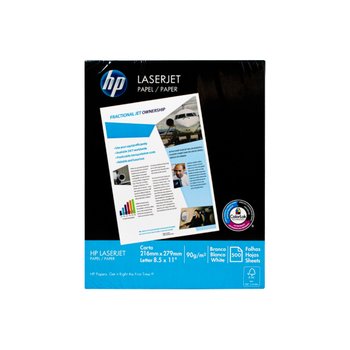 Papel Carta 216 mm x 279 mm 90gr 500 folhas | HP LaserJet