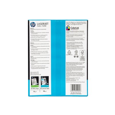 Papel Carta 216 mm x 279 mm 90gr 500 folhas | HP LaserJet