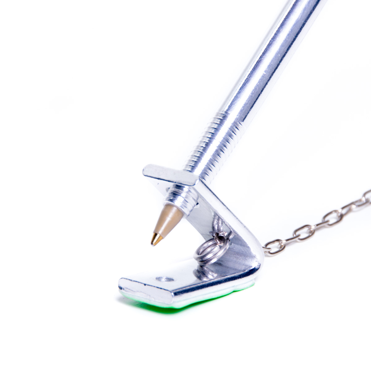 Caneta Fixa Cromada Base Horizontal Solufix