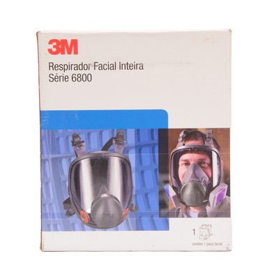 Máscara 3M 6800 Fácial Total Reutilizável M