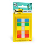 Marcador de Página Adesivo com 5 Flags Sortido 11,9 x 43,2mm 100 folhas Post-it