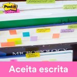 Marcador de Página Adesivo com 5 Flags Sortido 11,9 x 43,2mm 100 folhas Post-it