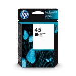 Cartucho de tinta HP 45 51645AL Preto 45ml Original