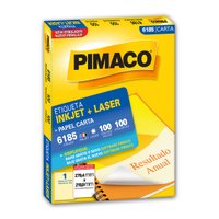 Etiquetas Adesivas 6185 279,4x215,9mm | Pimaco
