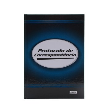 Livro Protocolo de Correspondências 100 Folhas São Domingos