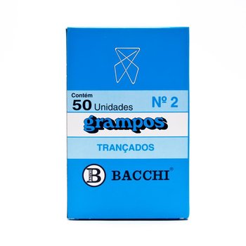 Grampos Trançado Nº 2 Galvanizado 50 unidades | Bacchi