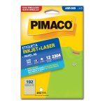 Etiqueta Autoadesiva A5R909 Ø09mm Redonda Pimaco