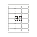 Etiquetas Adesivas 6080 25,4x66,7mm Pimaco