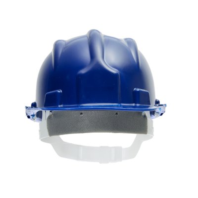 Capacete Plastcor Aba Frontal Azul Escuro Ref - 465 C/Susp.
