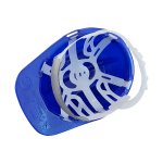 Capacete Plastcor Aba Frontal Azul Escuro Ref - 465 C/Susp.