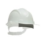 Capacete Plastcor Aba Frontal Branco Ref - 467 com Suspensão