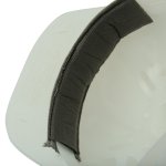 Capacete Plastcor Aba Frontal Branco Ref - 467 com Suspensão