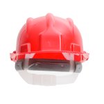 Capacete Plastcor Aba Frontal Vermelho c/ Suspensão