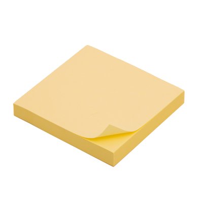 Bloco Adesivo 76 mm x 76 mm Amarelo | Notefix