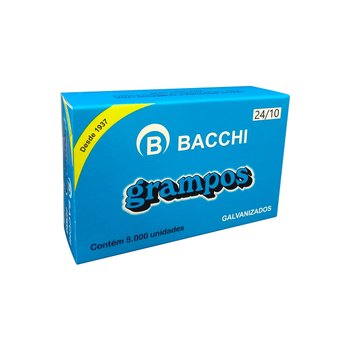 Grampos Galvanizados 24/10 Bacchi