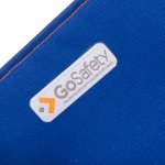 Luva de Segurança Alta Temperatura Mão de Gato Azul 60cm GoSafety