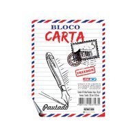 Bloco Rascunho c/ pauta 50 folhas - 15x21cm