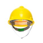 Capacete MSA V-GARD com Suspensão e Jugular Amarelo