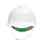 Capacete MSA Aba Frontal Branco  - Susp-Jug