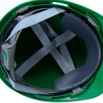 Capacete MSA Aba Frontal com Susp-Jug Verde