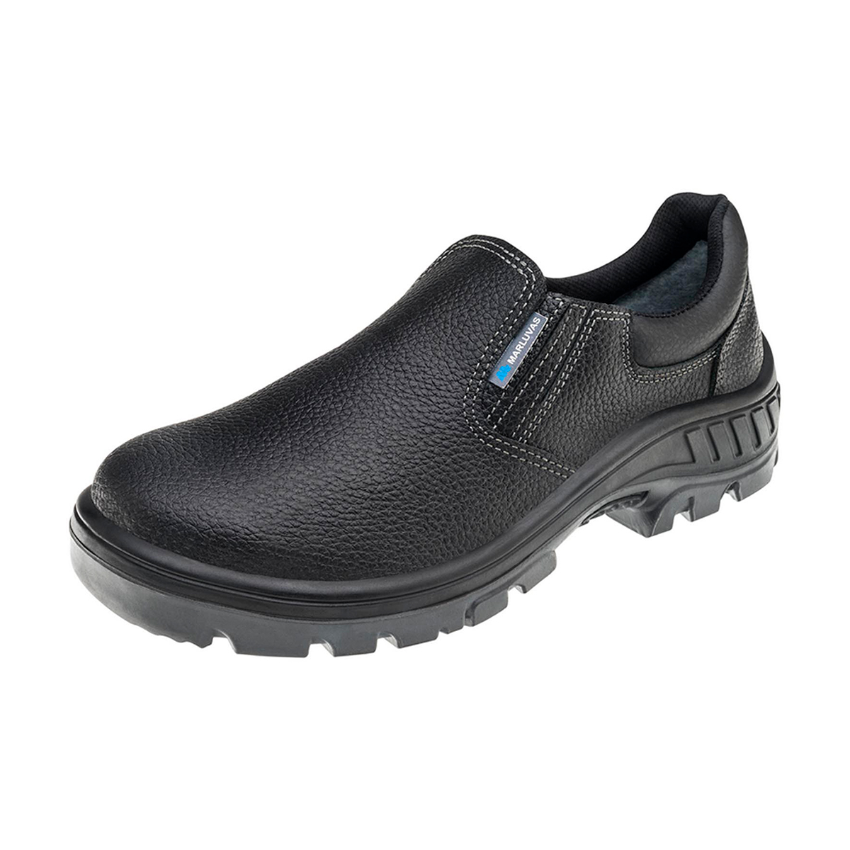 Sapato de Segurança Preto 41 com Bico de Aço Marluvas 90S19-A