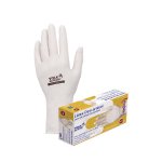 Luva de Segurança Latex Cleanline Descartável com Pó CX100UN G Volk