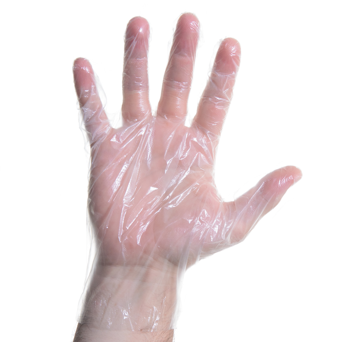 Luva Plástica Descartável PCT 100 unidades