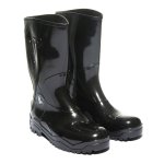 Bota PVC Italbotas Evolut Cano Médio Preta Bico+Pal Aço 42