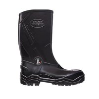 Bota de PVC Cano Medio 44 Preta Bico e Palmilha Aco Evolution Italbotas 
